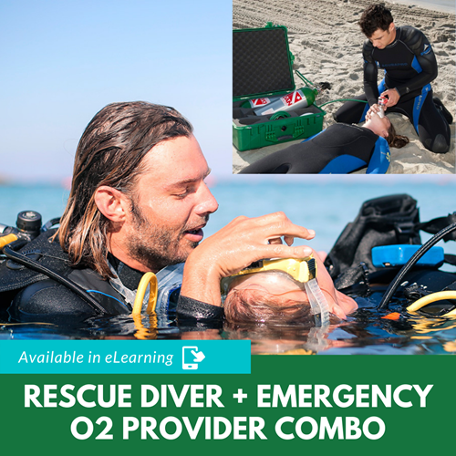 Rescue Diver + O2 Provider COMBO
